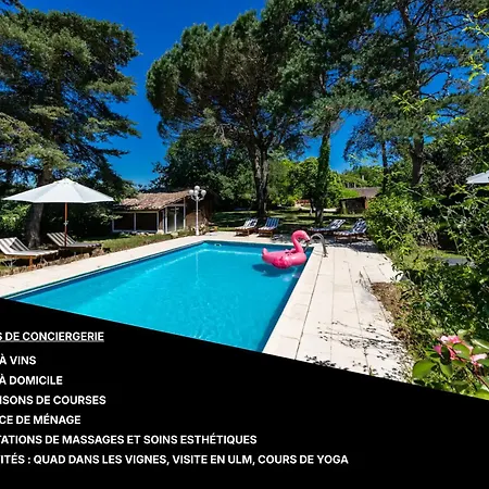 La Guate - Maison Avec Piscine - Saint-émilion Daubeze